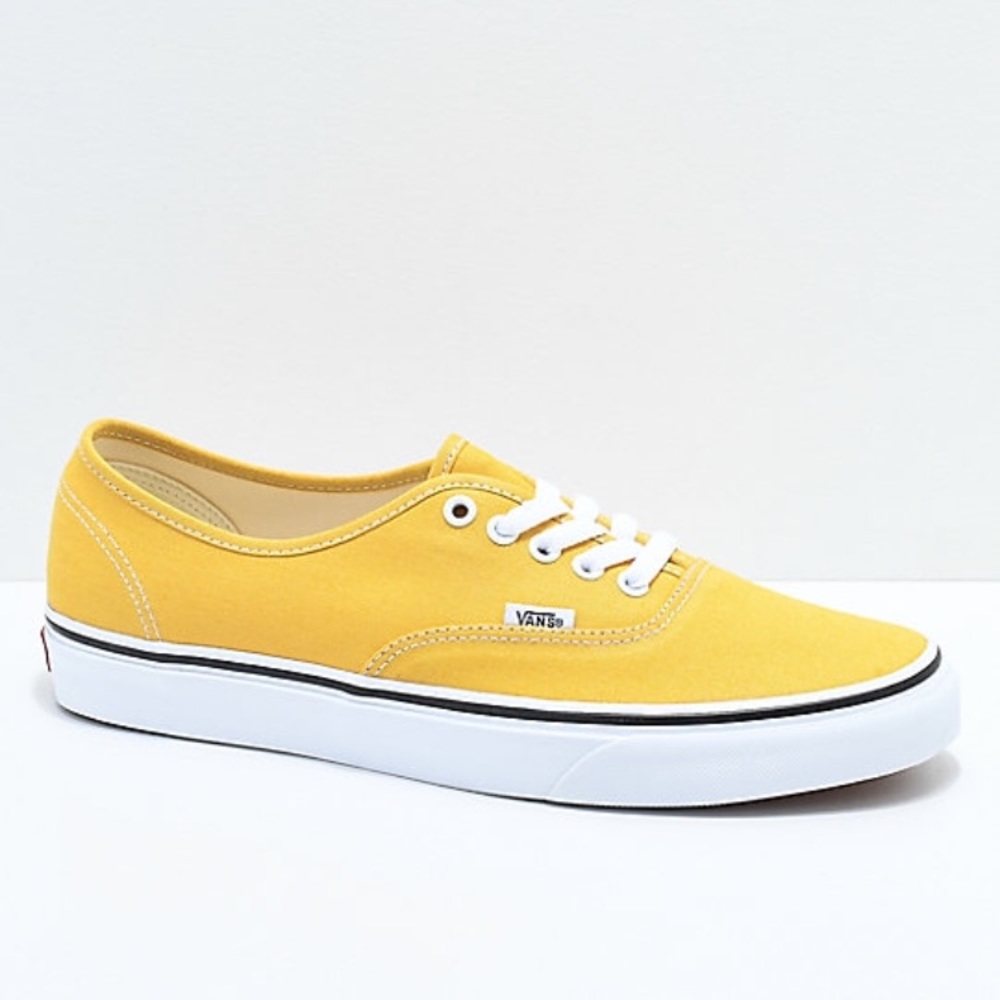 Yellow “Authentic” Vans